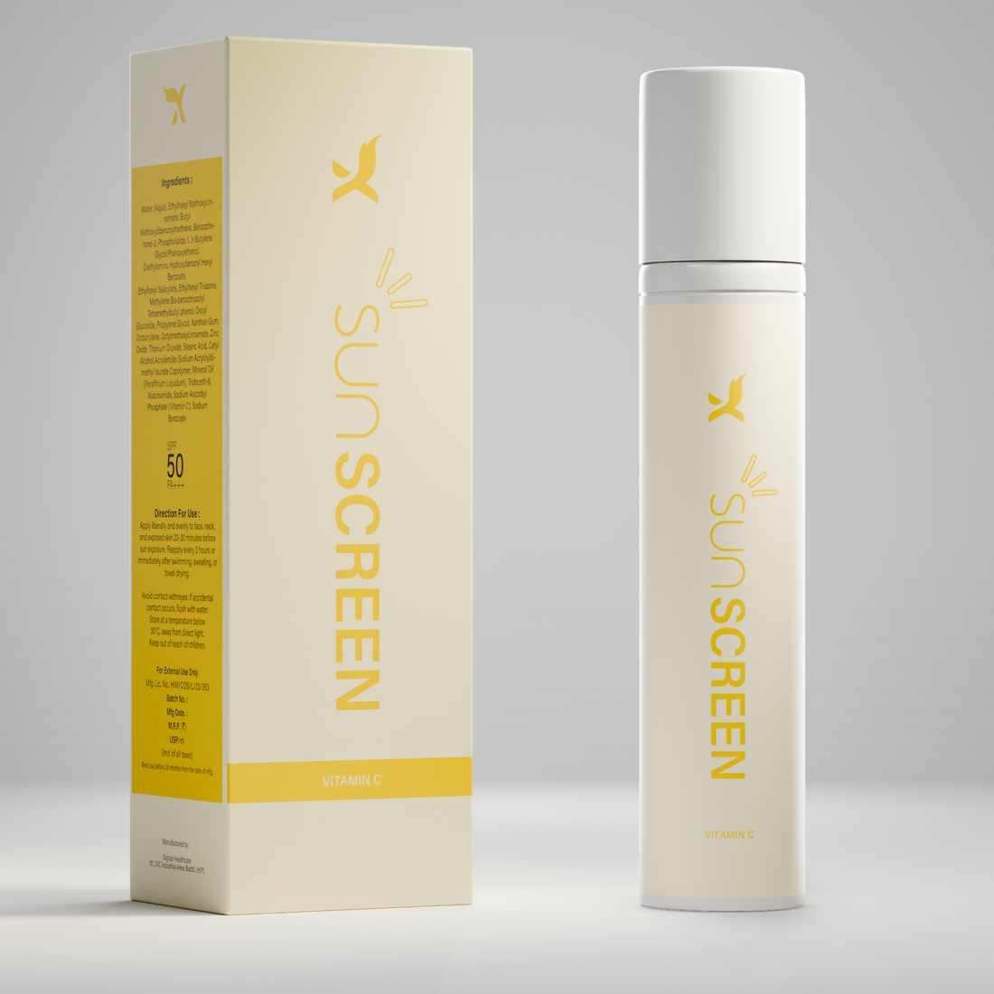 SUNSCREEN SPF | 50 PA+++