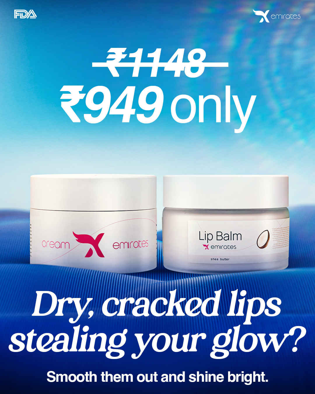 Face Cream & Lipbalm sheabutter