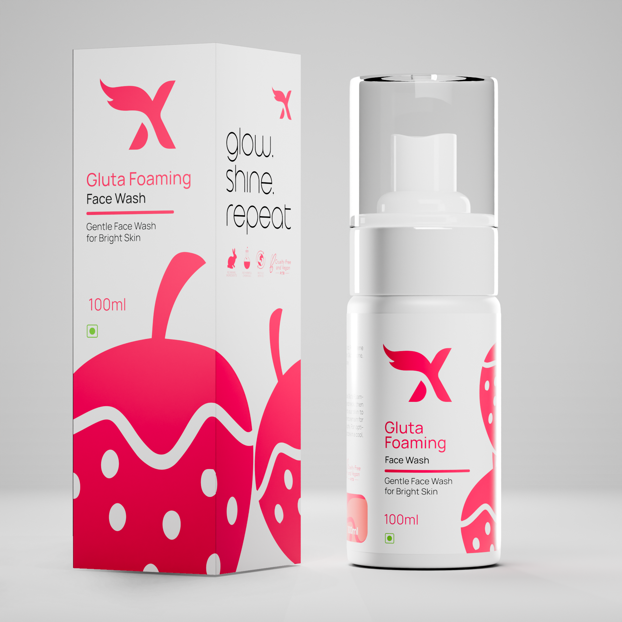 Gluta Foaming face wash (100ml)