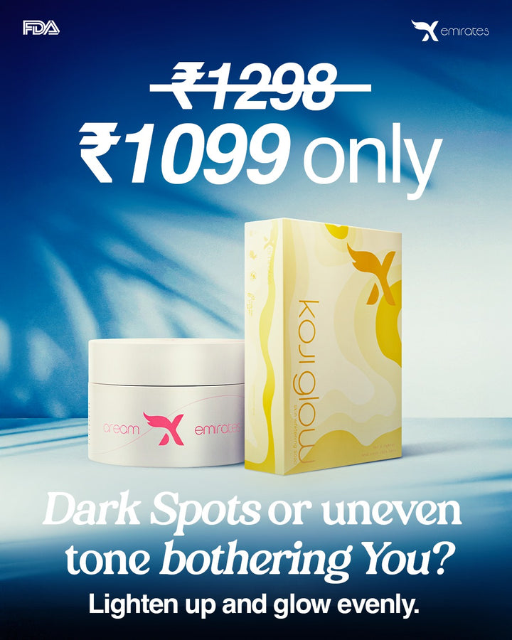 Face Cream & Koji Glow (Lightening Soap) - Combo Offer